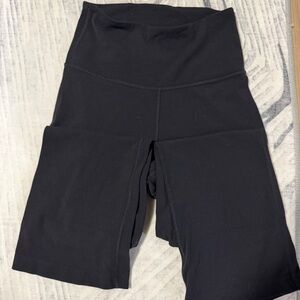Lululemon Athletica Black Flared Leggings